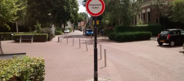 Gemeenteraad_Krimpenerwaard_ChristenUnie_Cor_Slob_Verkeersbord_Berkenwoude