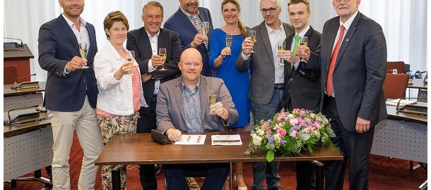 ondertekening coalitieakkoord krimpenerwaard